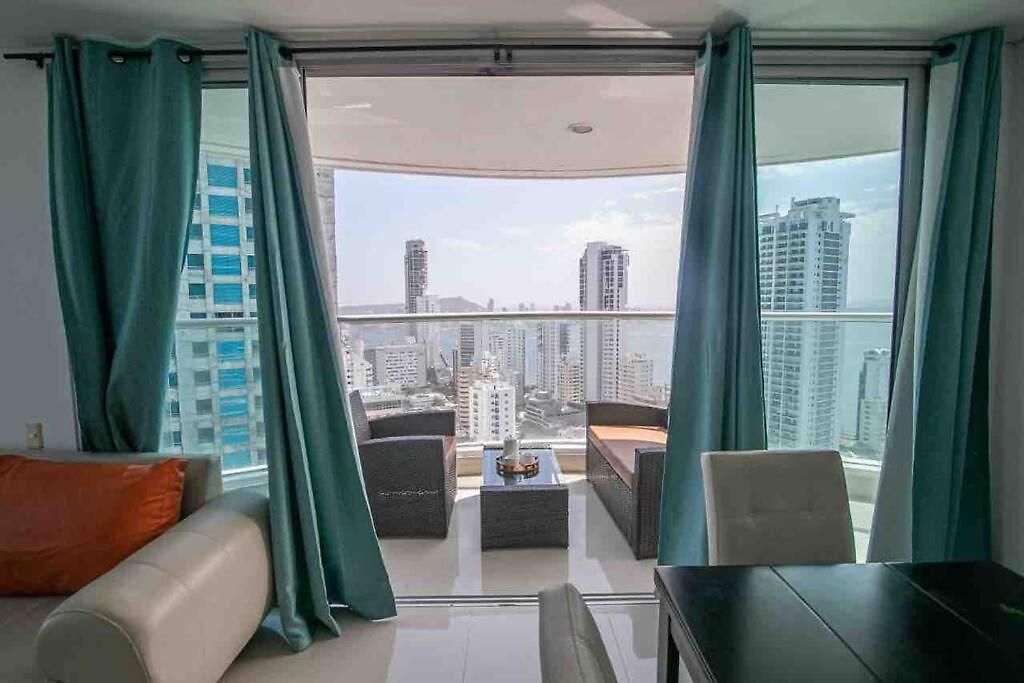 Bocagrande Vista Al Mar Piso 31 Cartagena